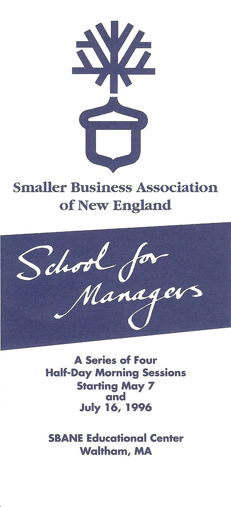 School for Managers 1996