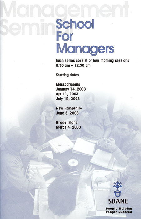School for Managers 2003
